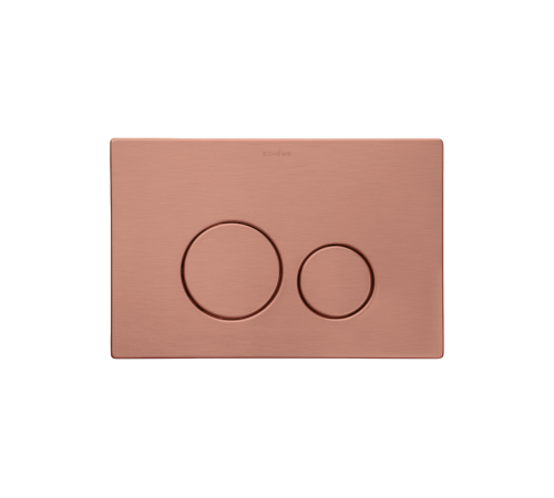 Кнопка смыва для инсталляции Boheme нержавеющая сталь copper brushed 649-CB