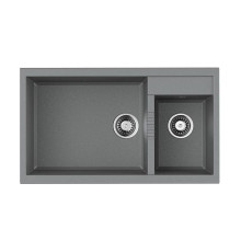 Кухонная мойка Omoikiri Tedori 86-2-LB-GR 86x50 см leningrad grey 4993573