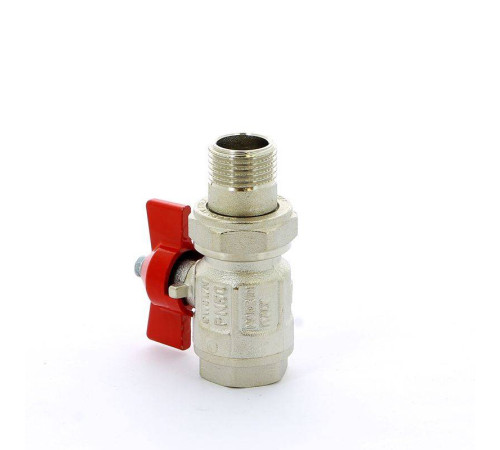 Кран шаровой ITAP IDEAL НВ с разъемным соединением бабочка 1/2 098 1/2