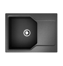 Кухонная мойка Omoikiri Yonaka 65-BL Artgranit 65x51 см черный 4993348