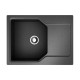 Кухонная мойка Omoikiri Yonaka 65-BL Artgranit 65x51 см черный 4993348