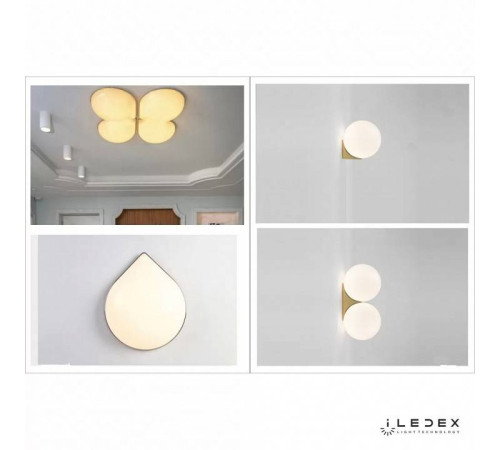 Накладной светильник iLedex Omega 6008W-18W-3000K WH-GL