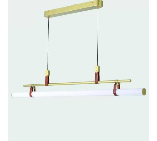 Подвесной светильник iLedex Zoom 9498P-46W-3000K GL-BR-WH