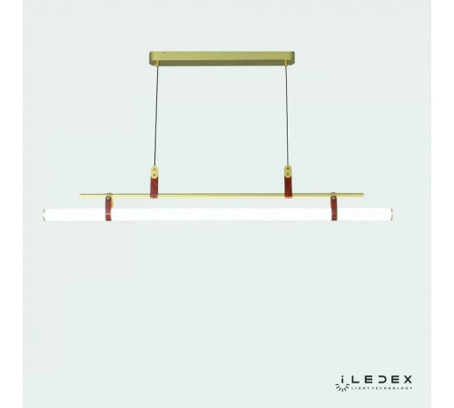 Подвесной светильник iLedex Zoom 9498P-46W-3000K GL-BR-WH