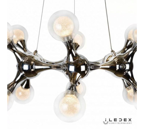 Подвесная люстра iLedex Blossom C4465-12R CR