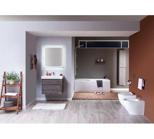 Тумба под раковину Aquanet Nova Lite 90 2 ящика дуб рошелье 00242267