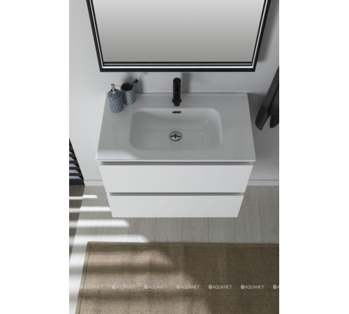 Комплект 1 Раковина-столешница Aquanet Flat 80 00254364