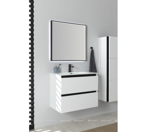 Комплект 1 Раковина-столешница Aquanet Flat 80 00254364