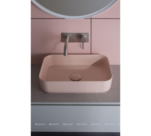 Раковина накладная Allen Brau FANTASY Quad 500x360 мм розовый 4.11021.SM