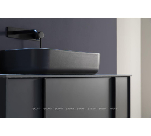 Раковина накладная Allen Brau FANTASY Quad 500x360 мм антрацит 4.11021.AN