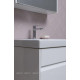Тумба с раковиной Aquanet Палермо 60 Moduo белый 00263808