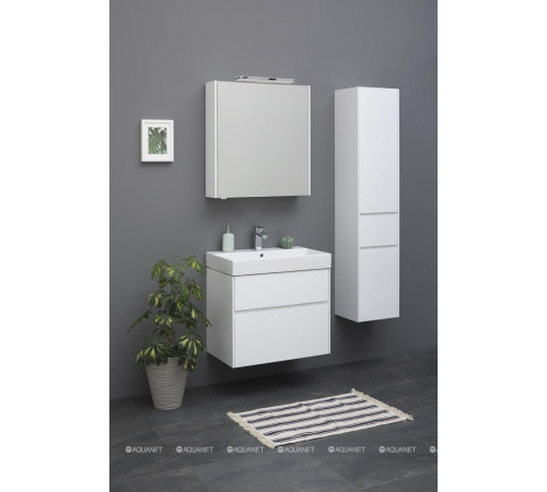 Тумба с раковиной Aquanet Бруклин 70 белый 00212597