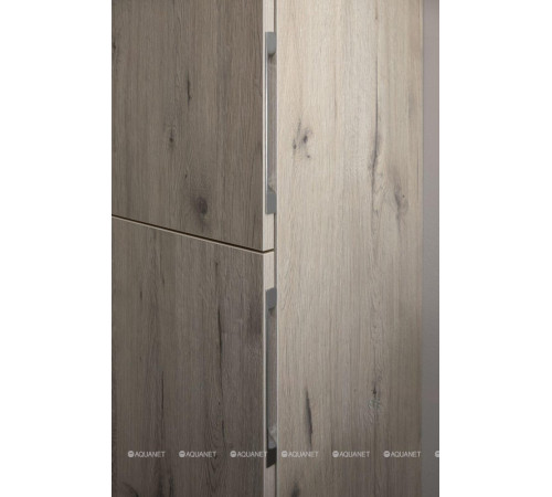 Шкаф-пенал Aquanet Алвита new 35 дуб веллингтон белый 00277561