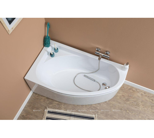 Ванна акриловая Aquanet Mia 140x80 L левая в комплекте 00246817