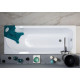 Ванна акриловая Aquanet Nord 140x70 в комплекте 00205305