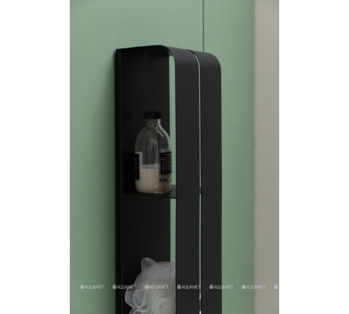 Полка Aquanet Магнум H 150х1000х112 мм вертикальная черный матовый 00326457