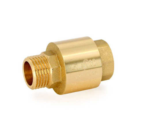 Клапан обратный Uni-Fitt OPTIMAL 1/2 НР/ВР пружинный с металлическим затвором 224G2001