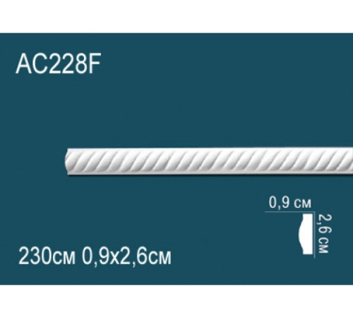 Молдинг полиуретановый Perfect AC228F гибкий 2000х100х25 мм AC228F