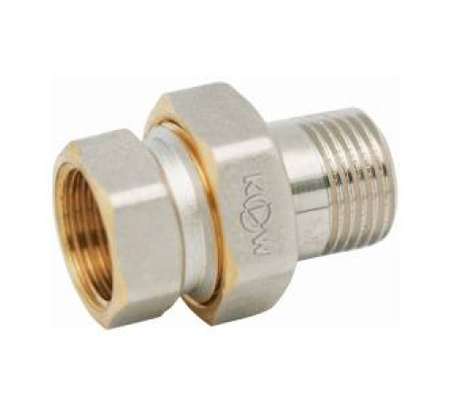 Сгон прямой с накидной гайкой Kromwell 1/2 ВР-НР KW.304.04