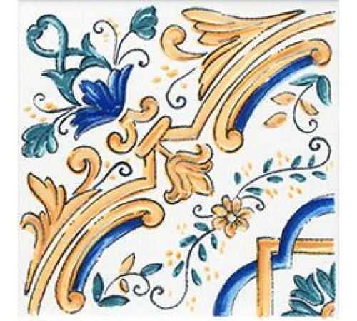 Вставка напольная Kerama Marazzi Капри майолика 9,9х9,9 см STG/A484/1146