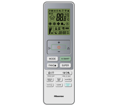 Кондиционер сплит-система Hisense VISION PRO SUPERIOR DC Inverter AS-10UW4RXVQH00A