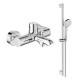 Набор 2 в 1 Ideal Standard смеситель для ванны Ceraline и душевой гарнитур Idealrain Evo Round L3 TM0027