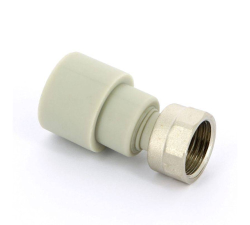 Муфта полипропиленовая FV-Plast с накидной гайкой 20x1/2 226020