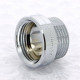 Удлинитель НВ хромированный Uni-Fitt 3/4 x 10 мм 657C3010