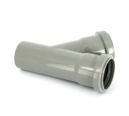 Тройник внутренней канализации Ostendorf HT HTEA 50/50 мм 45° 112200