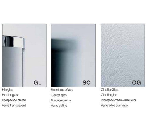 Дверь в нишу маятниковая Provex Look 1100х1950 мм 2006 LN 05 GL