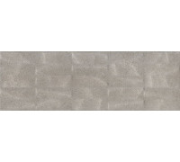 Плитка настенная Kerama Marazzi Безана серая структура обрезная 25х75 см 12152R