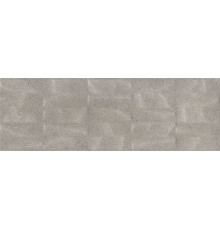 Плитка настенная Kerama Marazzi Безана серая структура обрезная 25х75 см 12152R