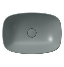 Раковина-чаша накладная GSI Nubes 500x350 мм овальная Agave Matte 9784PVC04