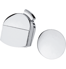 Наружная часть излива на ванну Hansgrohe Exafill угол наклона 20° белый 58127450