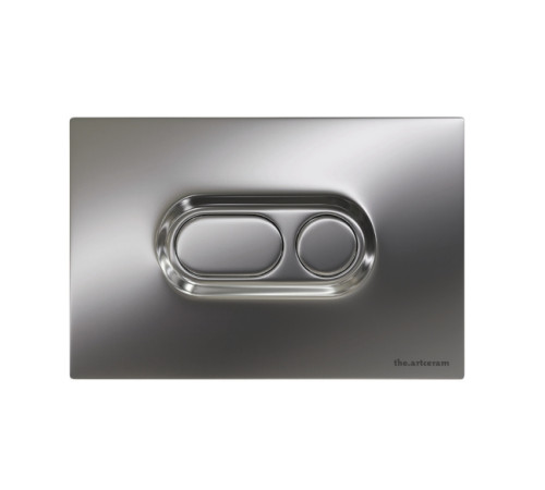 Клавиша смыва Artceram Atelier 245х163 мм 2 режима хром 702.000.71