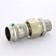 Муфта разъемная Viega Sanpress Inox 22x1/2 пресс-НР нержавеющая сталь 438296