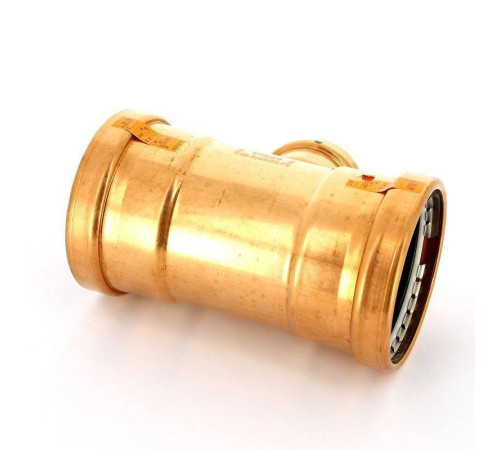 Тройник пресс медный Viega Profipress XL 88.9x54x88.9 мм 476991