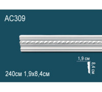 Молдинг Perfect полиуретановый для стен AC309