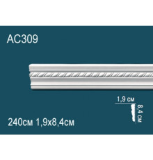 Молдинг Perfect полиуретановый для стен AC309