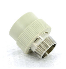 Муфта полипропиленовая FV-Plast с наружной резьбой 40x1 1/4 215040