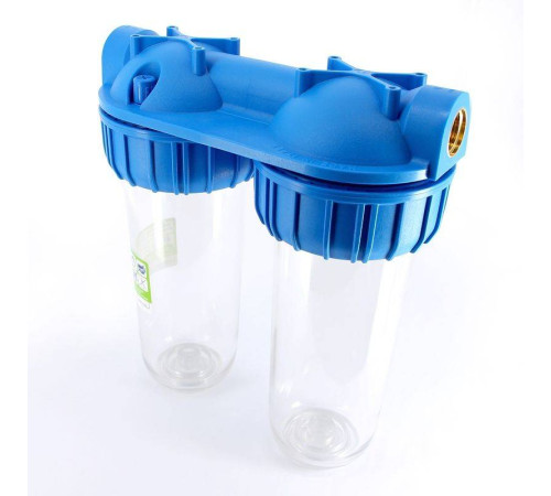 Корпус фильтра двойной Atlas Filtri DUPLEX PLUS 10 3/4 дюйма 3P SX ZA133T084