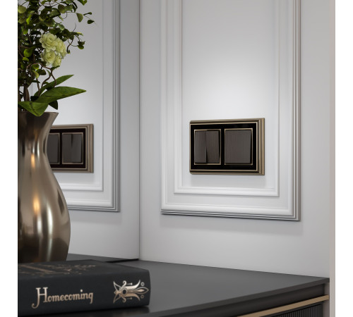 Клавиша для выключателя одноклавишного (бронзовый) W1119012