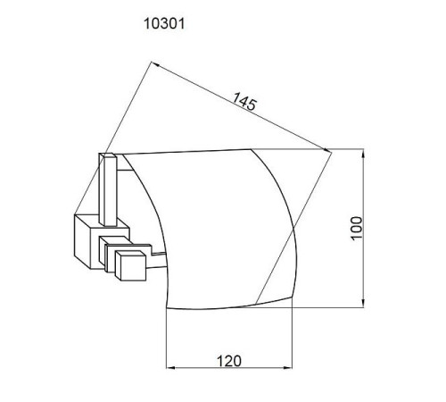 Держатель для туалетной бумаги Boheme Venturo с крышкой хром 10301