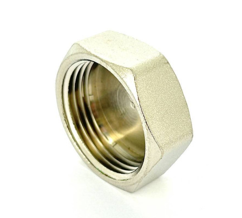 Заглушка латунная LD Pride 1 ВР никелированная 67.504.25