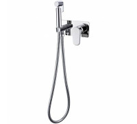 Гигиенический душ встраиваемый Boheme Spectre со смесителем хром 457-CR