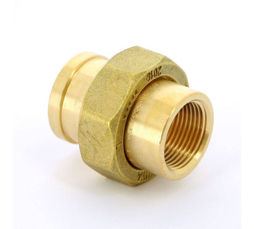 Разъемное соединение ВВ Viega 3/4 коническое уплотнение бронза 446949