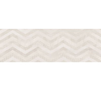Плитка настенная Cersanit Shevron декорированная бежевый 25х75 см VNU011D