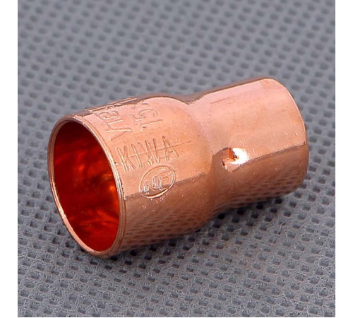 Муфта редукционная медная Viega 15х12 мм пайка 102524