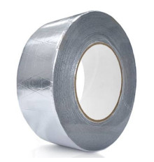 Лента алюминиевая армированная самоклеящаяся ST 100 мм х 40 м НС-1271407