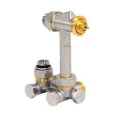 Узел термостатический угловой H-образный Jaga 1/2 x 3/4 Eurocone 50940.524/SP